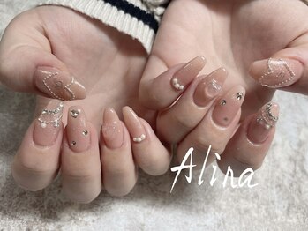 エリナネイルサロン池袋(Alina Nail Salon)/ガーリーネイル