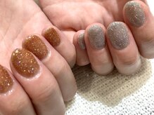 カルフールノア 綾瀬店(carrefour Noa)/韓国風グリッターネイル