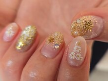 ネイルフロンティア 吉祥寺(NAIL FRONTIER)/F手描きクリスマス11980円