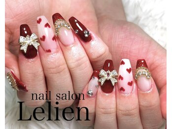 ルリアン(LeLien)/持ち込みクリスマスネイル