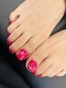 FOOT≫≫【サンプルから選べる親指アート】
