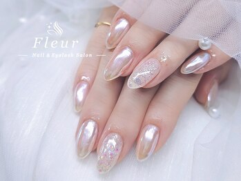 フルール(Fleur)の写真/\トレンドを抑えた旬なデザインが豊富!!/人気のマグネットやフラッシュネイルカラーも豊富にご用意◎