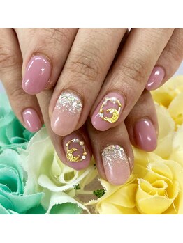 ディーネイル 天王寺(D-nail)/(岡)ピンクネイル