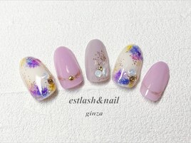 インクフラワーネイル