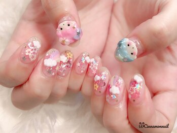 シナモンネイル(cinnamonnail)/キャラクター3D♪