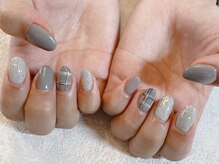 ココモ(cocomo)/チェックネイルが好き♪