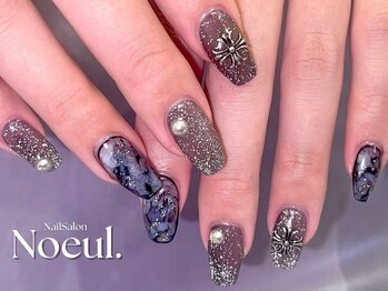 ノウル(Noeul.)の写真/【カラーやパーツも豊富にご用意◎】周りと差をつけるデザイン性の高いネイルをご提供しています♪