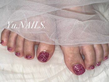 ユーネイルズ 恵比寿(Yu.NAILS.)/フット◎秋色ベリー◎フラッシュ