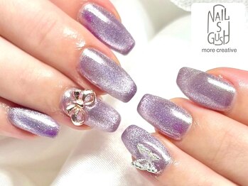 ネイルズガッシュ 大森駅前店(NAILs GUSH)の写真/≪シンプル可愛いデザインがいっぱい≫定額のご用意もあります♪ワンカラー/マグネット