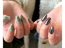ブルー×ブラウンネイル★