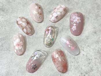 ビービーネイル(BB)/桜art