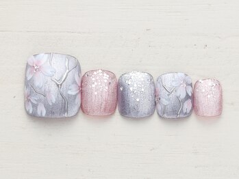 ネイルミックス 池袋店(Nail Mix)/桜×マグネット　5990円