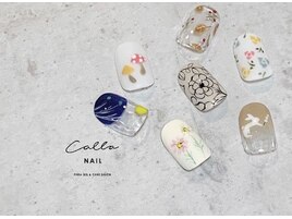 秋の手描きアート♪