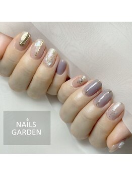 ネイルズガーデン(NAILS GARDEN)/上品ネイル