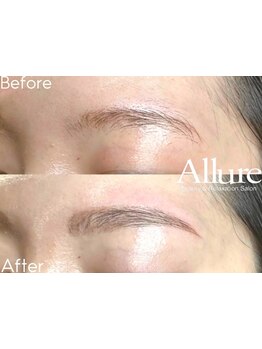 アイブロウメニューがあるサロン