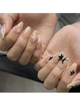 ジェルネイル/長さだし/立川