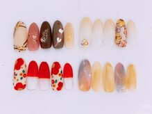ネイルサロンアンドジュエリー アリュール(ALLURE)/2月の定額デザインC(¥6490）