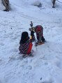 セントラル保谷治療院 娘初の雪山