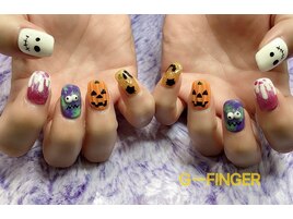 ハロウィンネイル