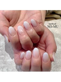 白グラデーション