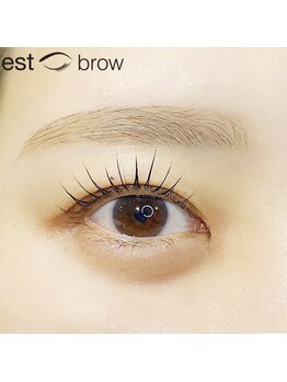 エストブロウ 麻布十番店(est brow)/まつげパーマ パリジェンヌ 眉毛