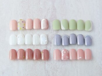 アマンネイル(aman.nail)の写真/社会人の方や主婦の方にお勧め！上品な指先で好感度UP♪シンプルだから差がつく高技術！モチも◎