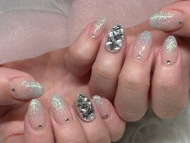 ラメグラデーション