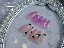ブーネイル(boooo nail)/夏新作！定額Aネイル¥5500