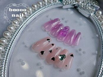 ブーネイル(boooo nail)/夏新作!定額Aネイル¥5500