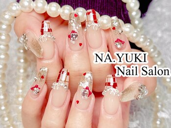 ナユキ 吉祥寺店(NA.YUKI)/大人可愛いクリスマスネイル