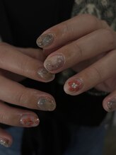 ベゼル(bezel.)/ニュアンスフラワーデザイン