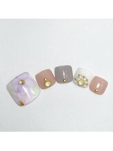 クリスタルネイル 木の葉モール橋本店(CRYSTAL NAIL)/FOOT定額キャンペーンジェル