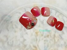 フランセス(Frances)/ｆｏｏｔ　縦グラデーション