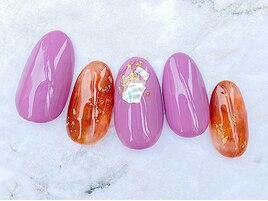 べっ甲ネイル新規¥7,260