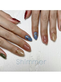 シマー(Shimmer)/マットネイル