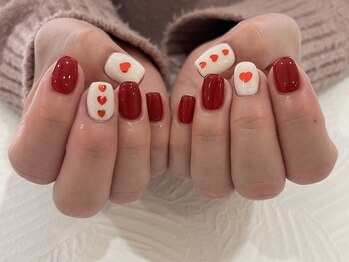 プラス サード(Plus 3rd)/ハートネイル by tomoe.i