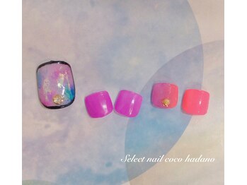 セレクトネイル ココ 秦野店(SELECT NAIL COCO)/フット フィルムたいだい