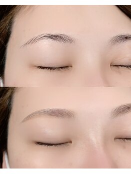 シークレットベル 草津店(SecretBelle)/ナチュラル眉とナチュラルまつ毛