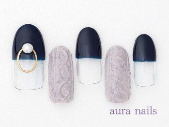 アウラネイルズ(aura nails)/☆ハンドデザインコース　¥8800