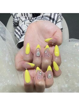 クイーンズビューティーサロン 新宿本店(Queen's beauty salon)/チップ長さ出し10本+定額コース