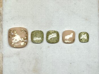 キャンアイドレッシー 三鷹ネイルサロン/フット/定額デザインB