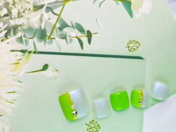 ムスビ(musubi)/5月【フット】定額アート