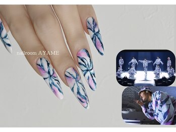 アヤメ(AYAME)/タイダイ柄