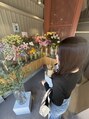 エステサロン ジュエル 高松レインボー店(JEWEL) お部屋にお花を飾るのも好きです