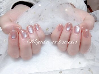 ミュウカ 板橋区大山駅前(Myouka)/水光マグネット爪先キラキララメ