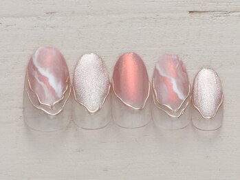 ネイルミックス 浦和店(Nail Mix)/オーロラミラー 5990円