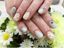 プルミエ ネイル(Premier Nail)/定額デザイン☆ターコイズ