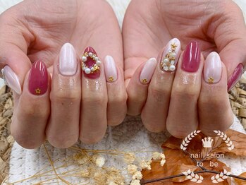 ネイルサロン トゥービー 御徒町上野(To Be)/持ち込みデザインコース7980円