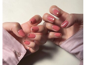 ガレリア エレガンテ 栄店(GALLARIA Elegante)/ピンクとハートのキュートネイル