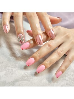 ライズプラス(Raize+)/アシメ韓国ネイル